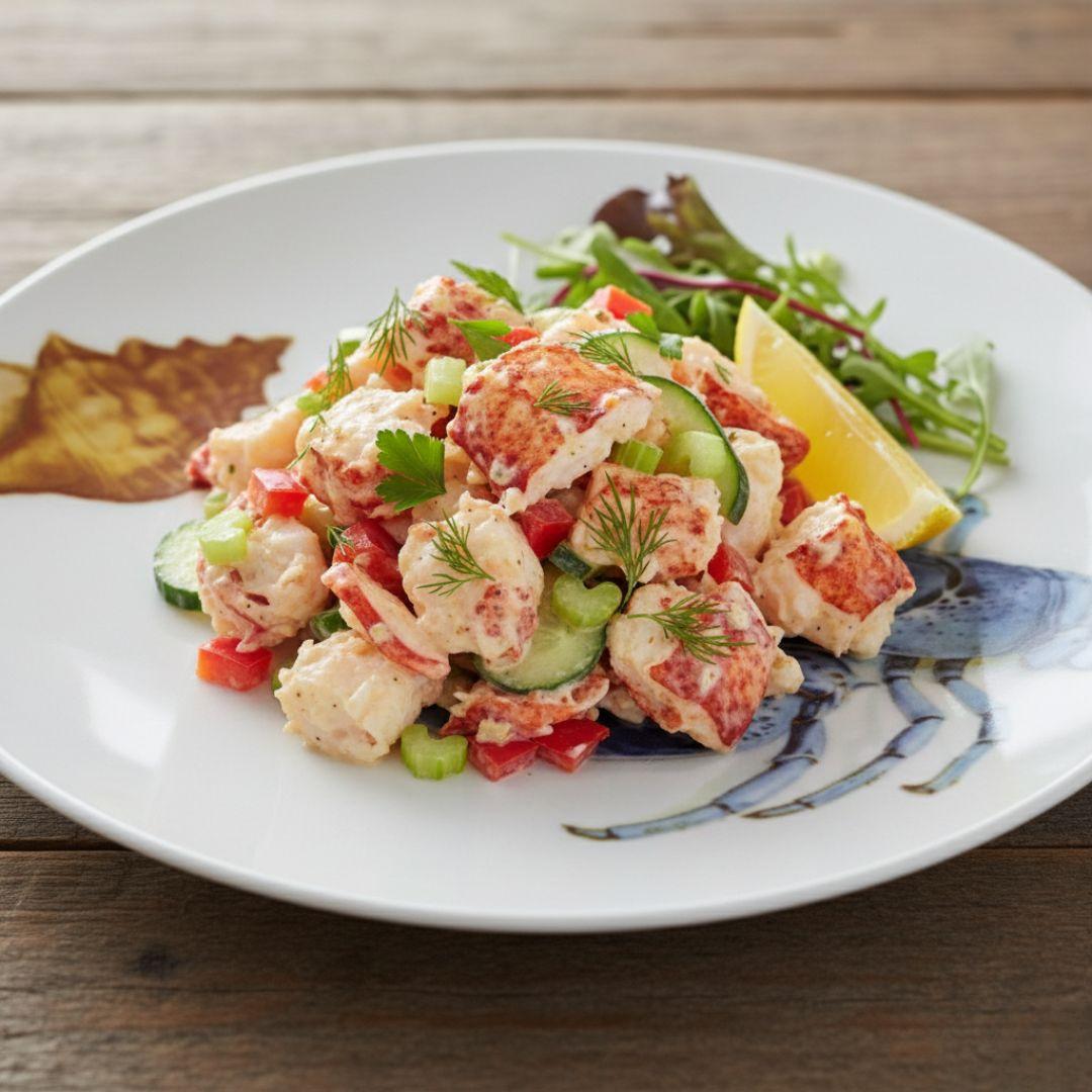 Delicia Porcelain Scorpian Design Plate 27CM Digital Printing