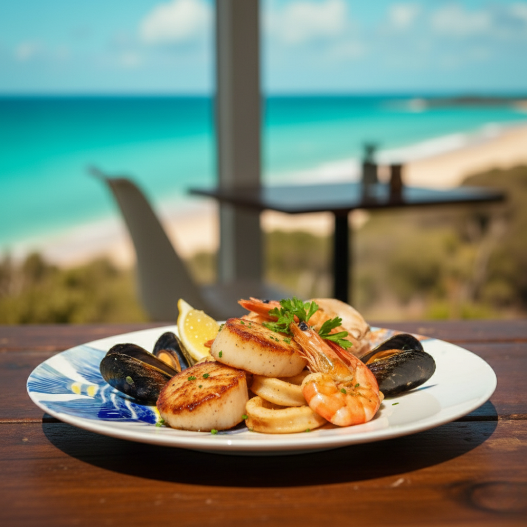 Delicia Porcelain Fish Design Plate Plate 27CM Digital Printing