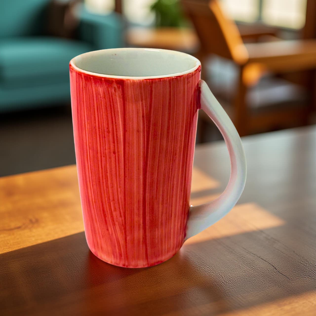 Delicia Porcelain Mug Cilantro Brushed Color