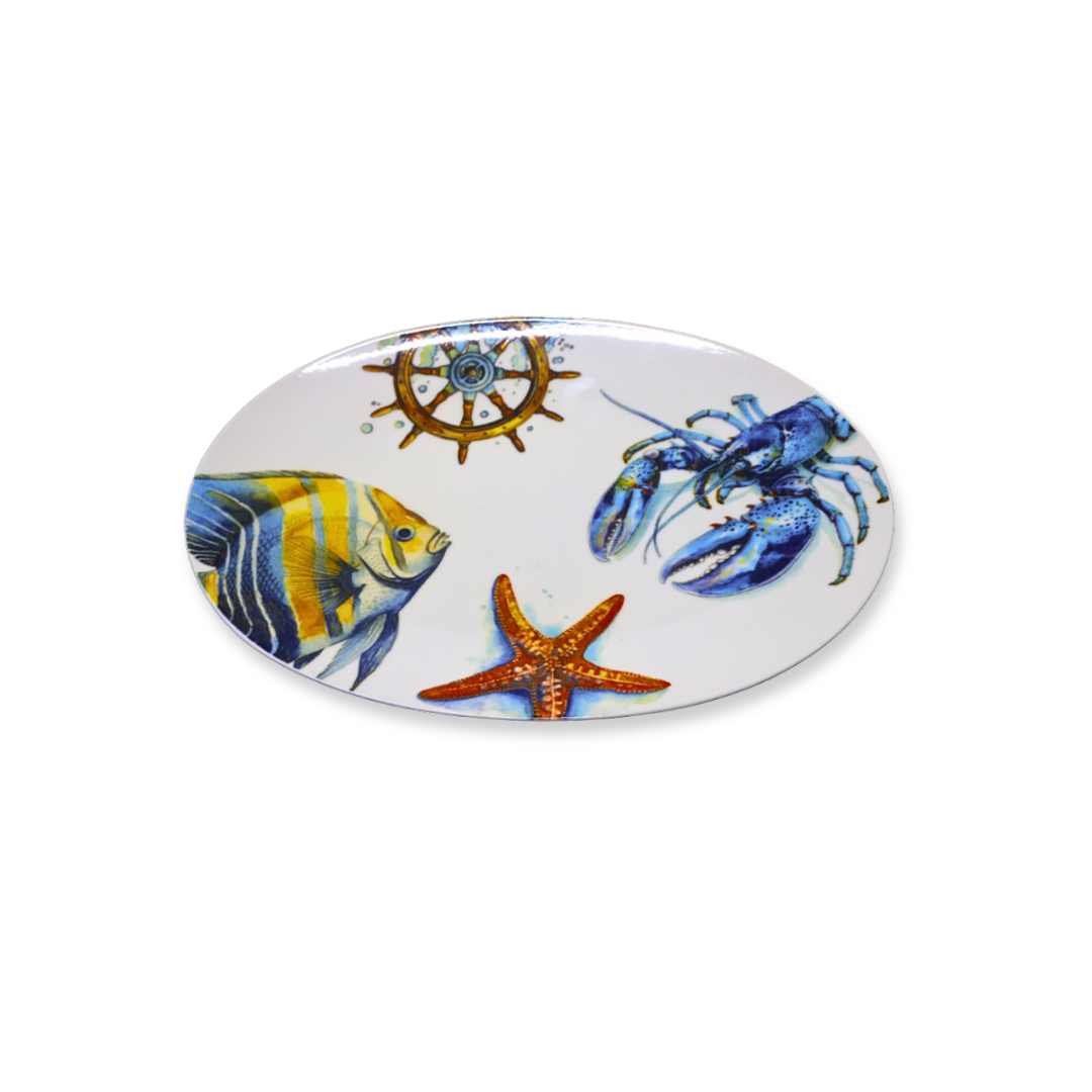Delicia Porcelain Service 24 cm Gold Digital Print Shapes