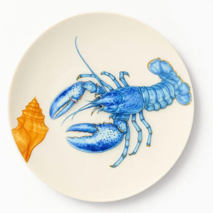 Delicia Porcelain Scorpian Design Plate Digital Printing