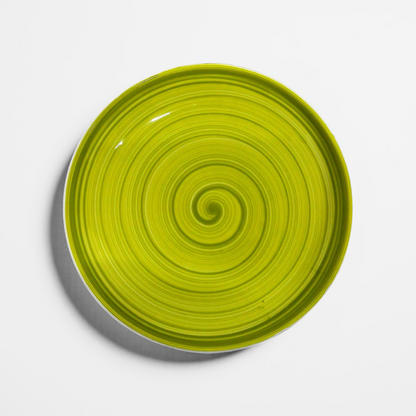 Delicia Porcelain Vegetable Plate 24cm Brushed
