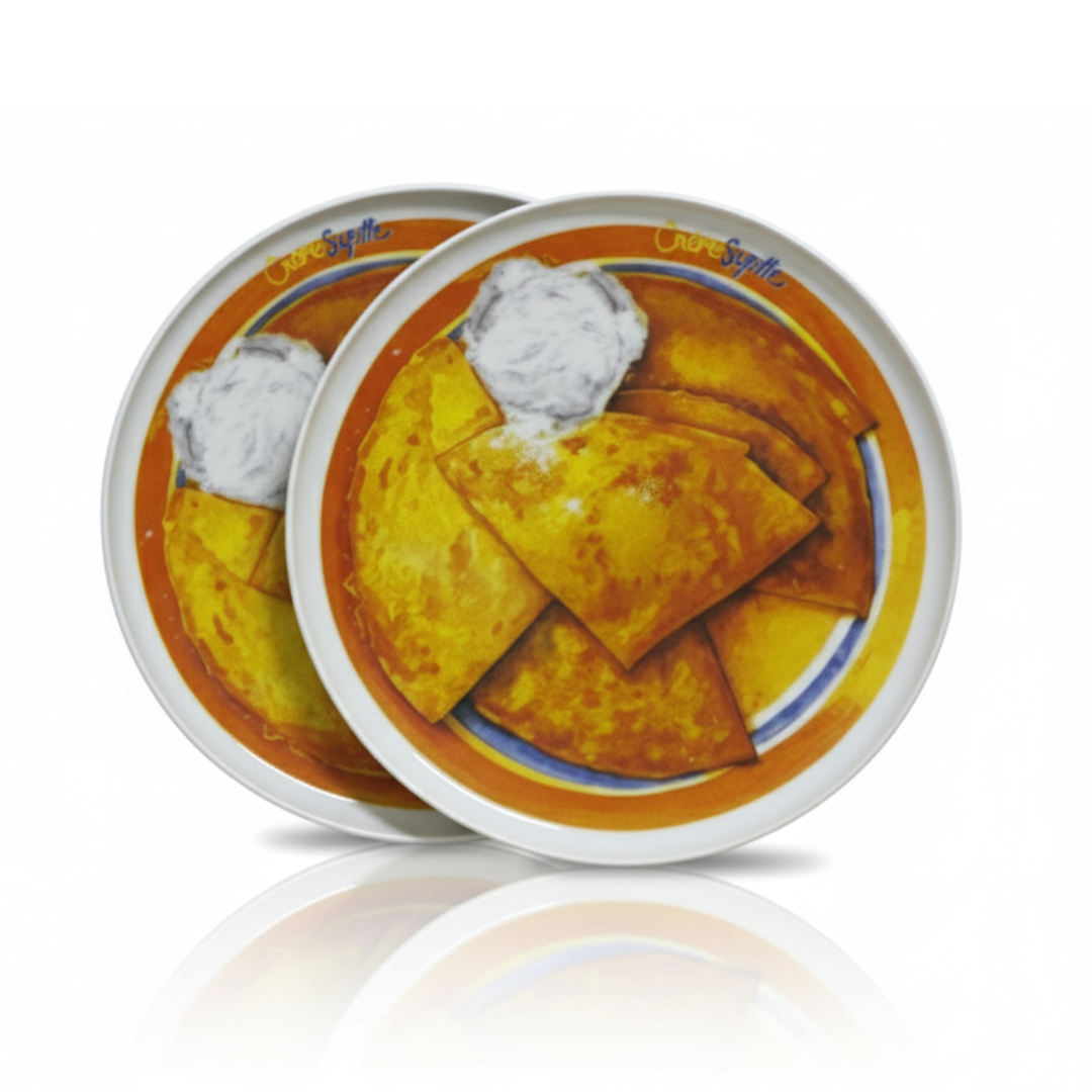 دليسيا بورسلين طبق كريب 2 قطعه