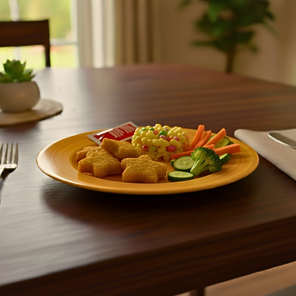 Delicia Porcelain Deep Plate hand Made Brushed 22cm
