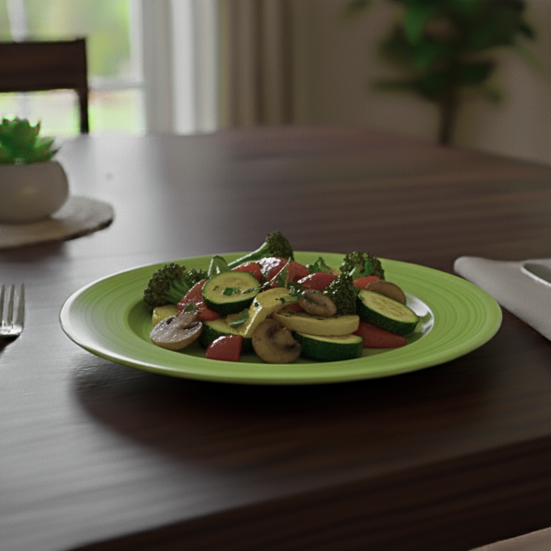 Delicia Porcelain Deep Plate hand Made Brushed 22cm
