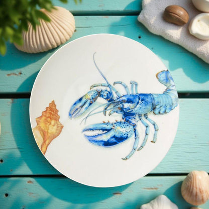 Delicia Porcelain Scorpian Design Plate Digital Printing