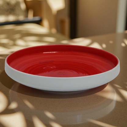 Delicia Porcelain Vegetable Plate 24cm Brushed