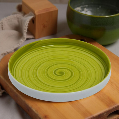Delicia Porcelain Vegetable Plate 24cm Brushed