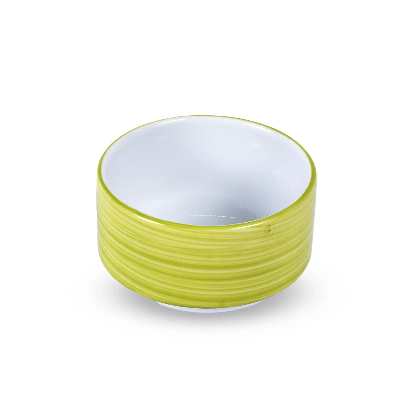 BOWL PORCILINE 10CM COLOR yellow